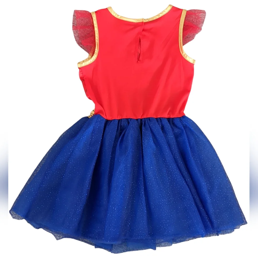 Girls Wonder Woman WW84 Costume (Size S)